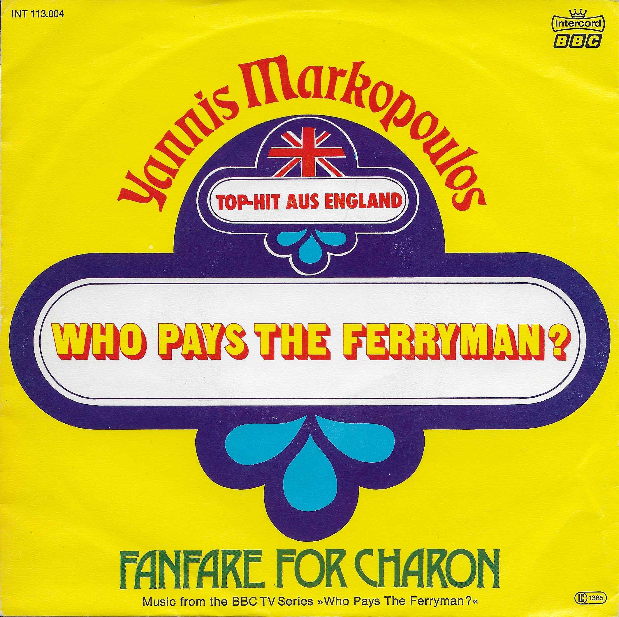 Picture of INT 113.004 Who pays the ferryman? (German import) by artist Yannis Markopoulos from the BBC records and Tapes library